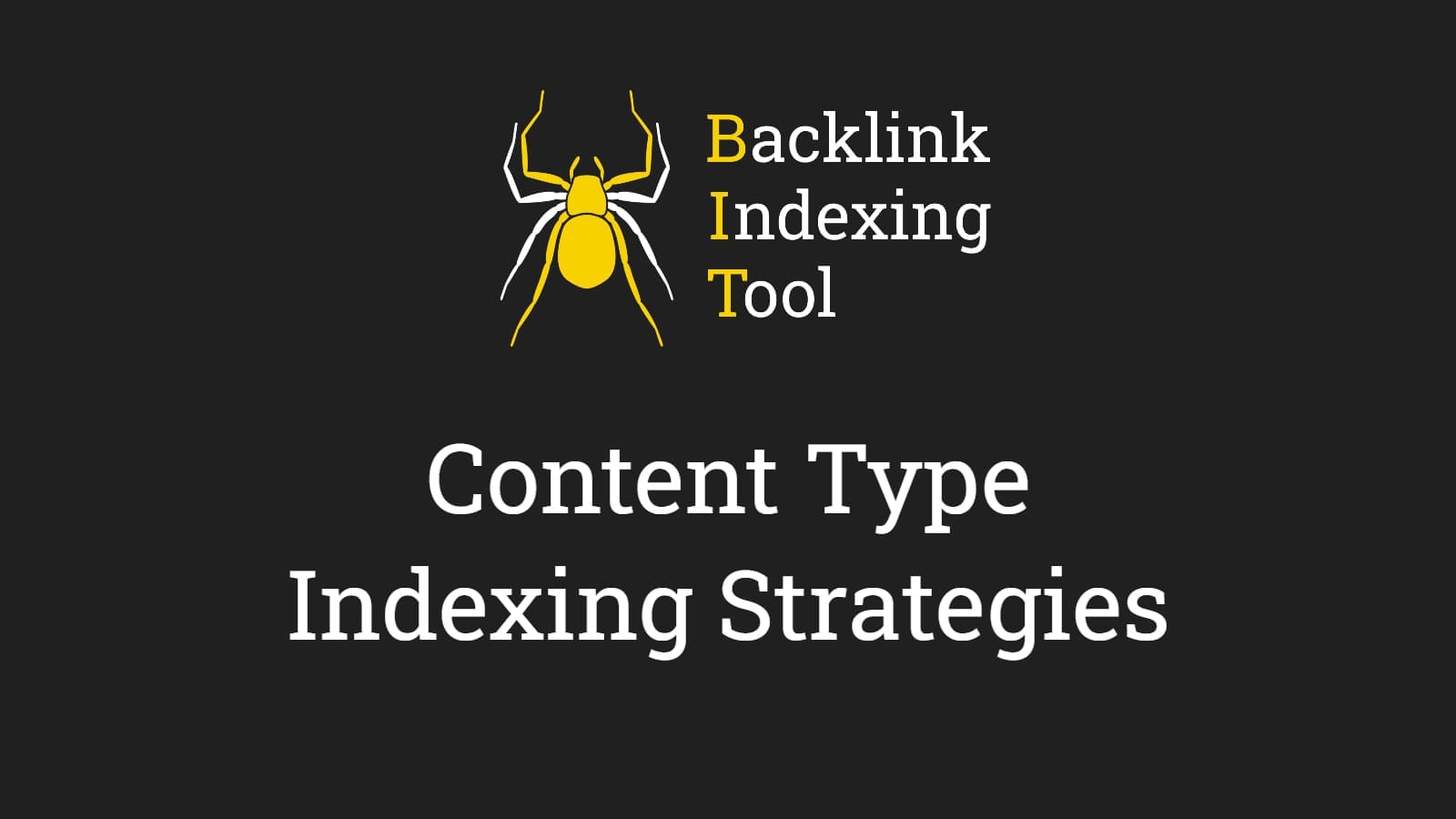 how content type indexing affects SEO is vital for improving search visibility.